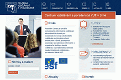 CEVAPO – titulní stránka