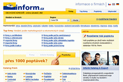 Inform.cz – titulní stránka