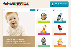 Babypark - Titulní stránka