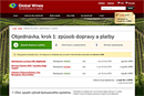 Global Wines - Objednávka 1.krok