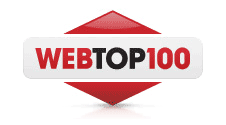 Logo soutěže WebTop100 2010
