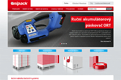 Unipack - titulní stránka