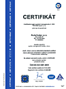 Certifikát managementu kvality ISO 9001:2009 od PeckaDesign