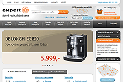 Expert Elektro - titulní stránka