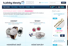 Hodinky-Klenoty - titulní stránka