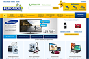 Euronics: titulní stránka, desktop