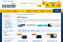 Euronics: výpis produktů, desktop