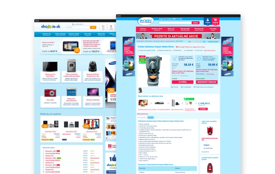 E-shopy Shoppie.sk a NAY.sk v roce 2011