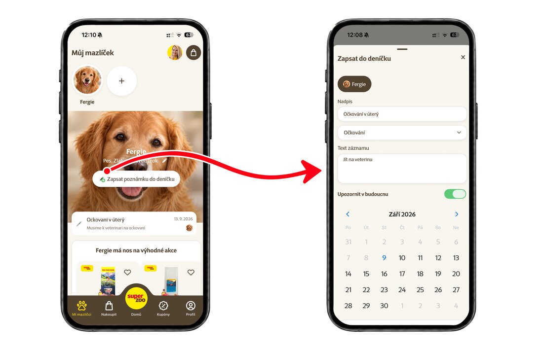 Náhled SUPER ZOO – MOBILNÍ APLIKACE
