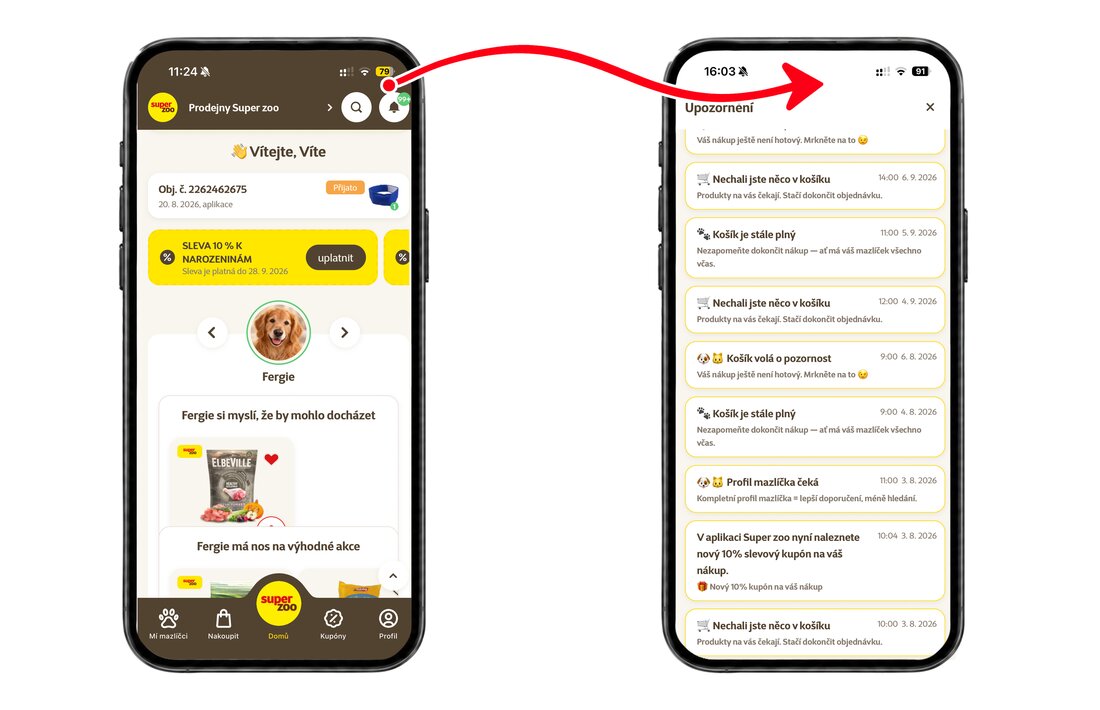 Náhled SUPER ZOO – MOBILNÍ APLIKACE