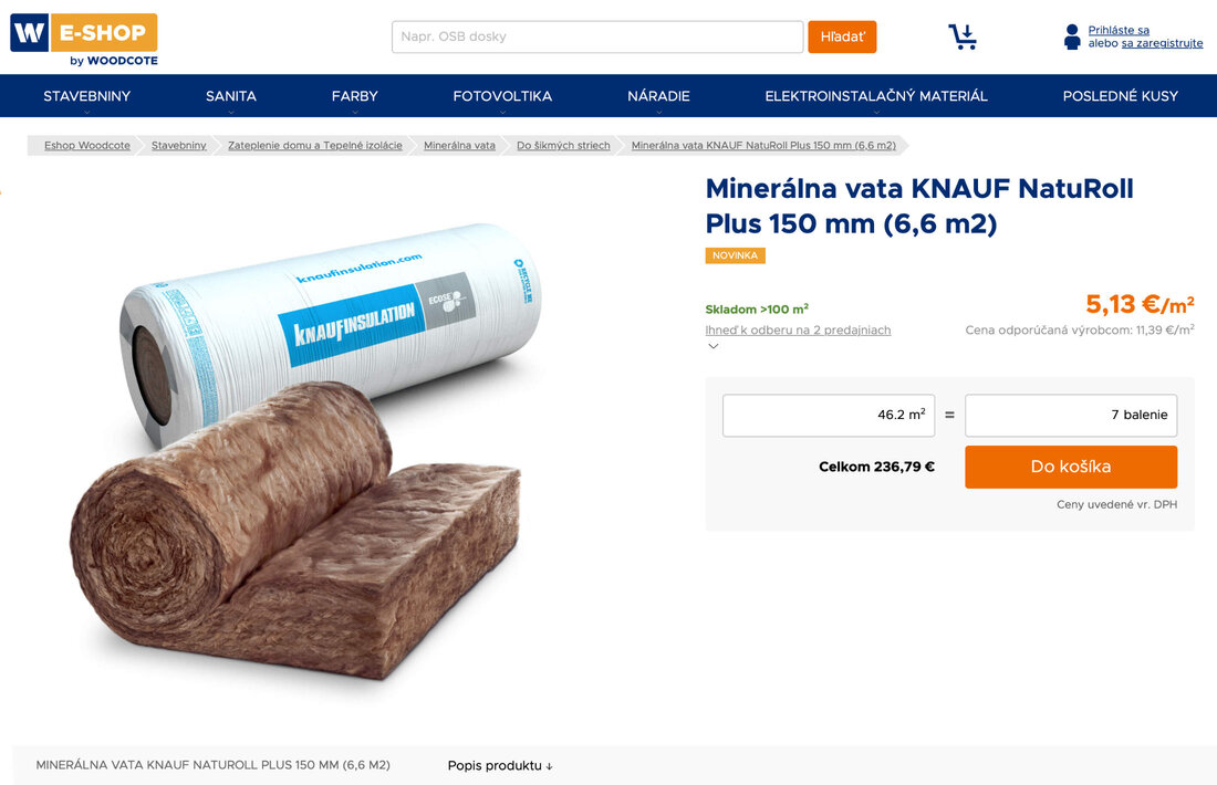 Náhled Woodcote eshop