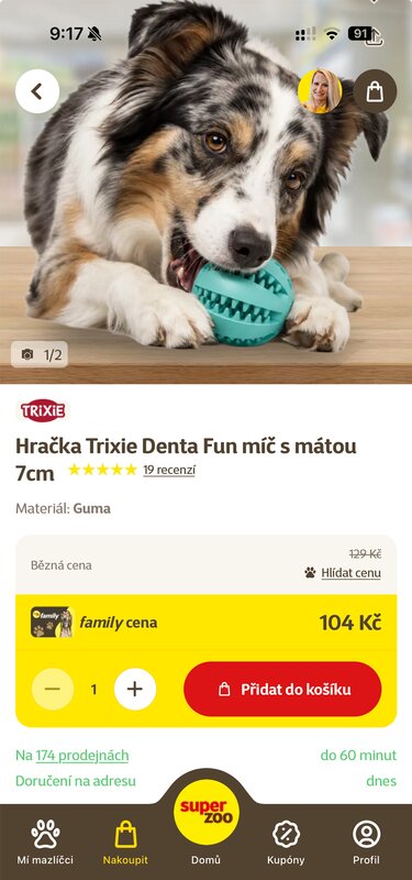 Náhled SUPER ZOO – MOBILNÍ APLIKACE na mobilu
