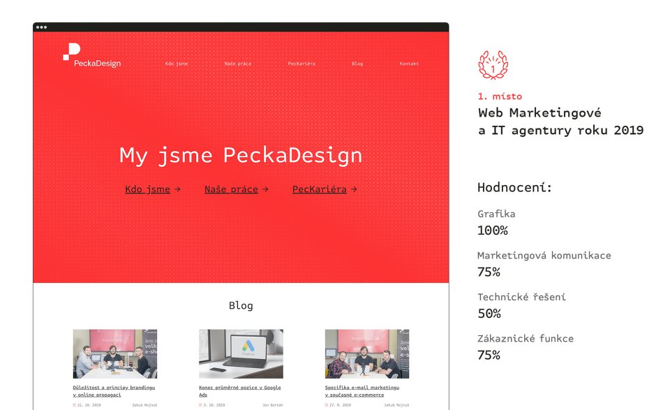 Web PeckaDesign.cz