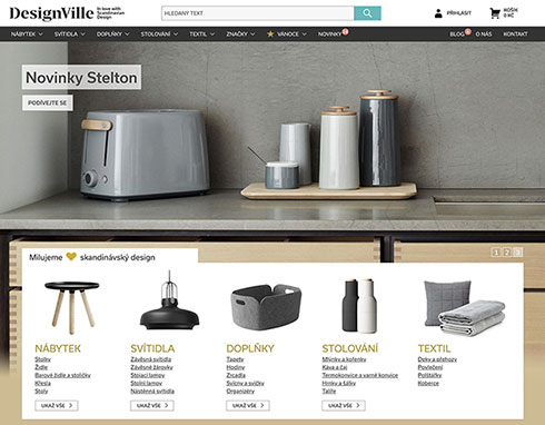 Zakládáme naši sesterskou firmu DesignVille: e-shop se skandinávským designem. Konečně uvidíme celou e-shopovou problematiku taky z druhé strany.