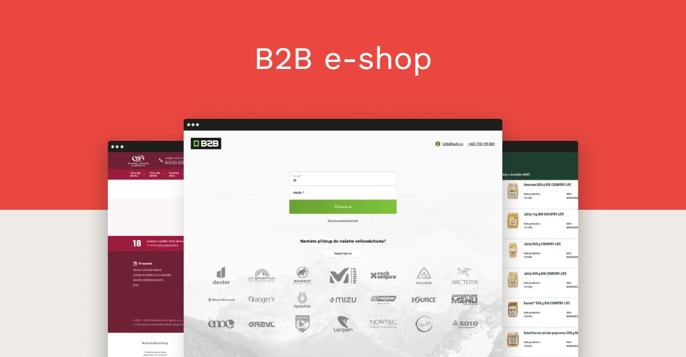 B2B e-shop | PeckaDesign
